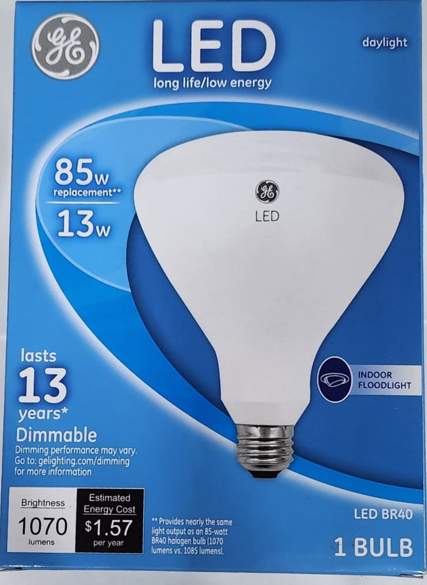 GE LED Daylight 85W Replacement Bulb Long Life, Low Energy (Case of