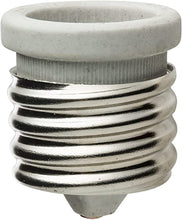 Load image into Gallery viewer, Sunlite 04053 E129 Medium Base (E26) to Mogul Base Socket Adapter (E39) (1 pack)