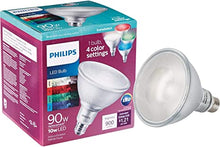 Load image into Gallery viewer, Philips LED Color Changing PAR38 Sceneswitch Light Bulb: 900-Lumens, 10-Watt