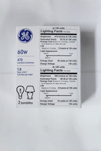 Load image into Gallery viewer, GE #72549 60W Rough Service Incandescent Bulbs - (Case of 12 - 24 bulbs) (60A/RS/SG)