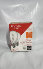 Load image into Gallery viewer, EverydayLiving 29=40W Clear (12, 2Packs)