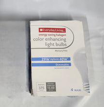Load image into Gallery viewer, Everyday Living 29=40W Reveal Color Enhancing A19 4Pack