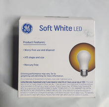 Load image into Gallery viewer, GE Classic Shape LED 40W A15 Soft White Dimmable 2.7K