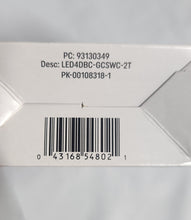 Load image into Gallery viewer, GE Classic Shape LED 40W Chandelier Base Blunt Tip Clear Dimmable 2.7K