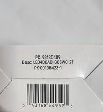 Load image into Gallery viewer, GE Classic Shape LED 40W Chandelier Base Clear Dimmable 2.7K
