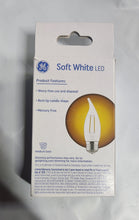 Load image into Gallery viewer, GE Classic Shape LED 40W Chandelier Clear Medium Base Dimmable 2.7K