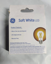 Load image into Gallery viewer, GE Classic Shape LED 60W A15 Clear Dimmable 2.7K (3, 2packs )