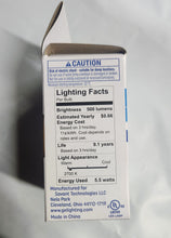 Load image into Gallery viewer, GE Classic Shape LED 60W A15 Clear Dimmable 2.7K (3, 2packs )
