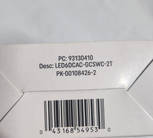 Load image into Gallery viewer, GE Classic Shape LED 60W Chandelier Base Clear Dimmable 2.7K