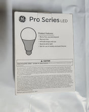 Load image into Gallery viewer, GE Pro Series LED 60W A19 Bright White Dimmable 3.5K 4Pack