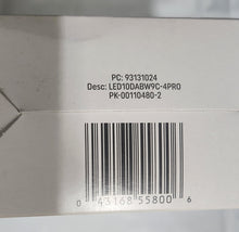 Load image into Gallery viewer, GE Pro Series LED 60W A19 Bright White Dimmable 3.5K 4Pack