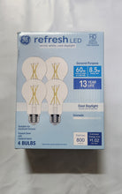 Load image into Gallery viewer, GE Refresh HD 60-Watt Equivalent A19 LED Daylight