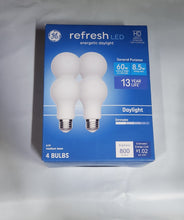 Load image into Gallery viewer, GE Refresh LED 60W A19 Daylight Soft White 5K