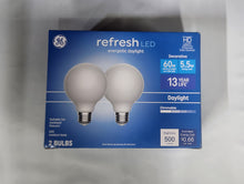 Load image into Gallery viewer, GE Refresh LED 60W G25 Daylight 5K