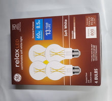 Load image into Gallery viewer, GE Relax LED 60W A19 Daylight Clear 5K