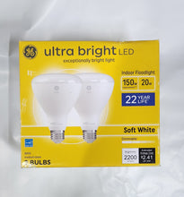 Load image into Gallery viewer, GE Ultra Bright LED 150W BR30 Soft White 2.7K