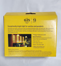 Load image into Gallery viewer, GE Ultrabright LED 100W G25 Soft White 27K