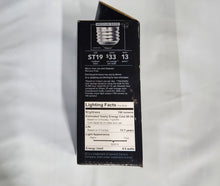 Load image into Gallery viewer, GE Vintage Style LED Smoke Finish 25W ST19 Cool Modern Light Dimmable Medium Base