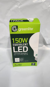 Greenlite 150W LED 20W A21 (case of 4)