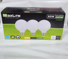 Load image into Gallery viewer, MAXLITE 3-PACK 60W LED 2700K Soft White Dimmable