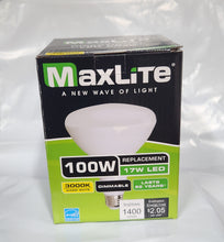 Load image into Gallery viewer, MaxLite 100W BR 40 LED 3K Dimmable