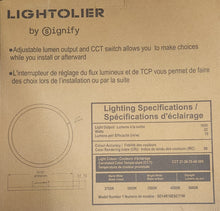 Load image into Gallery viewer, Philips Lightolier 14in Surface Mount DownLight 5CCT (case of 12)