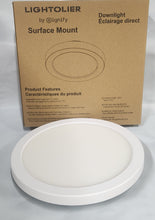 Load image into Gallery viewer, Philips Lightolier 14in Surface Mount DownLight 5CCT (case of 12)