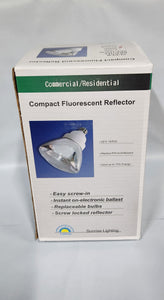 SunriseLighting 18W R30 5k Compact Fluorescent Reflector (Case of 12 bulbs)