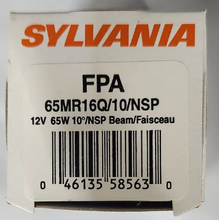 Load image into Gallery viewer, Sylvania Tru-Aim Halogen 65MR16/10/NSP #4613558563 (case of 10)