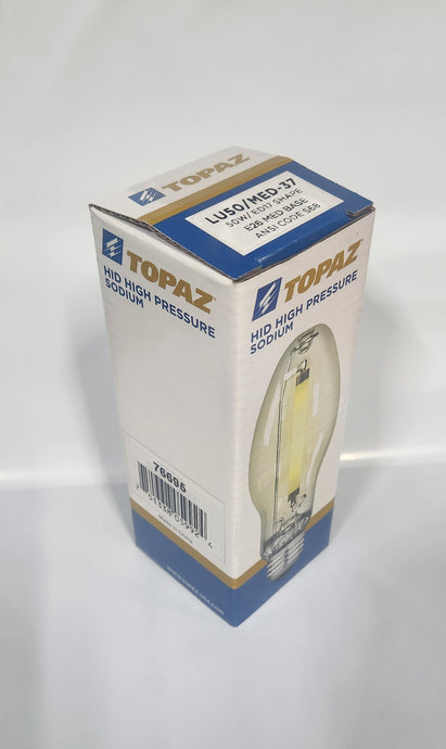 Topaz Lighting MH50/U/MED-37 50W (Case of 12 bulbs)