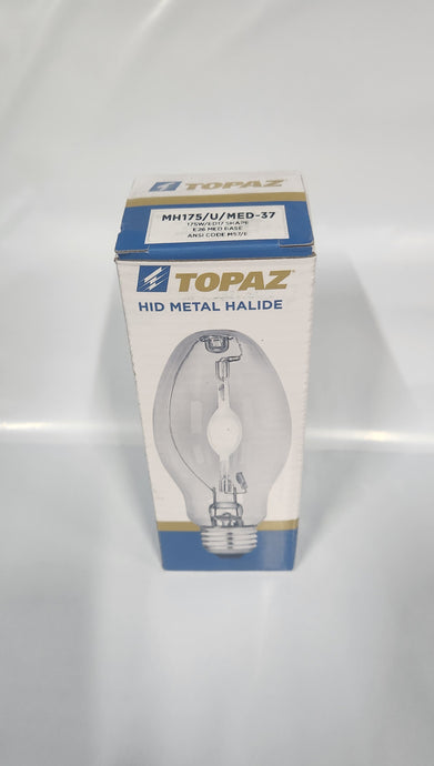 Topaz Metal Halide MH175/U/MED-37 (Case of 6)