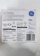 Load image into Gallery viewer, GE Soft White 45W Indoor Floodlight Bulbs, 330 Lumens - Case of 4-3Packs