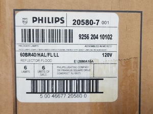 Philips #20580-7 Halogen Long Life BR40 Indoor Flood Light Bulb ( Case of 6)