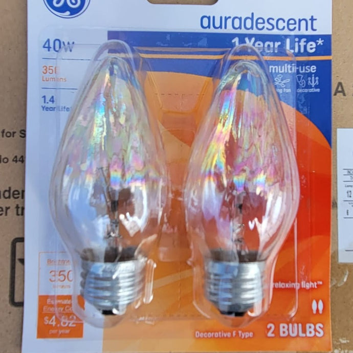 40W auradescent  light bulb ( case of 12)
