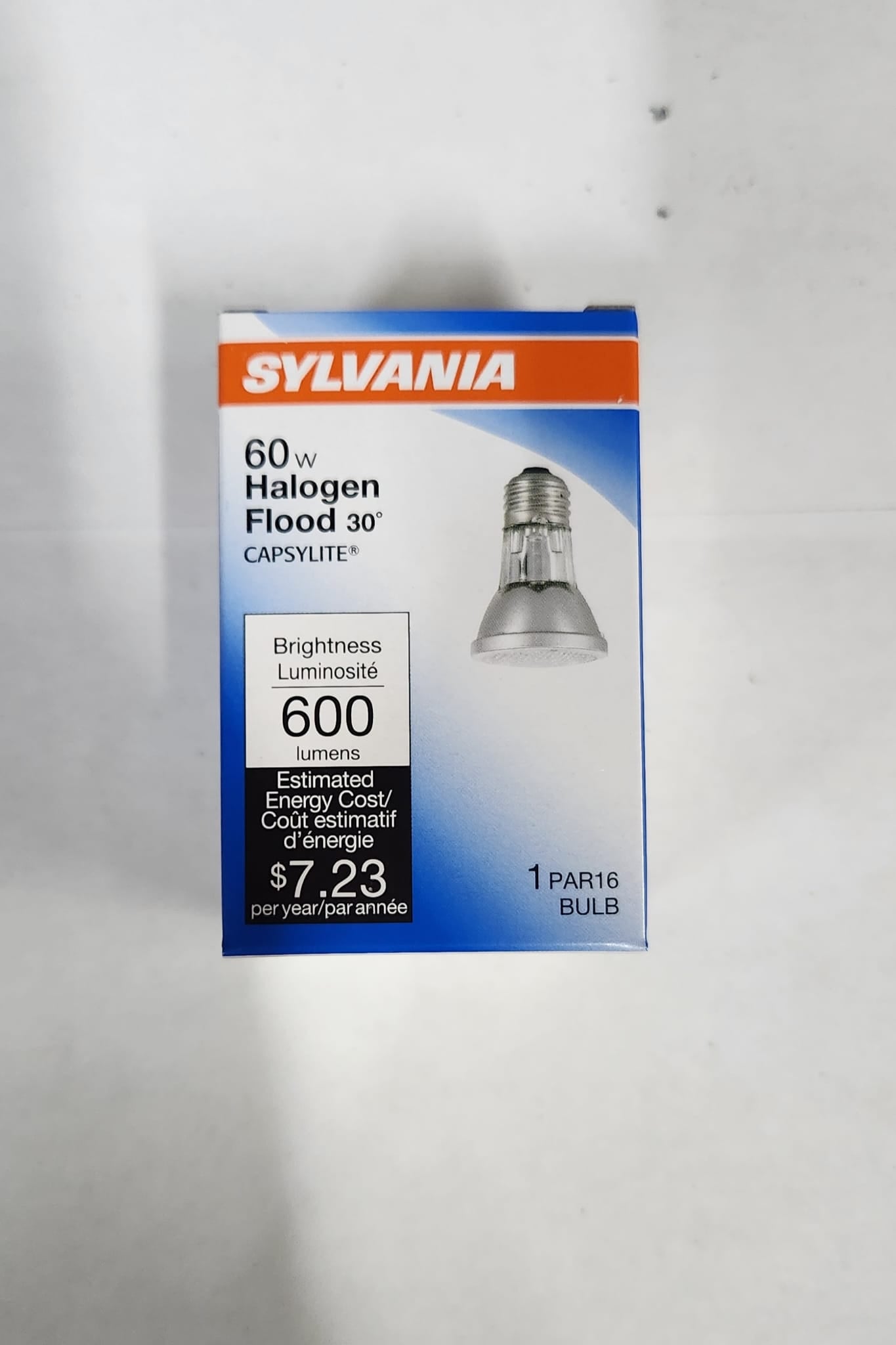 Halogen Bulbs In Store Sylvenia #17605 Halogen Flood 60W PAR16, 30° Capsylite Bulb ( 15 - bul ...