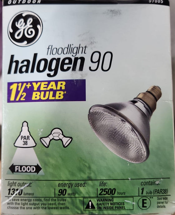 GE Halogen Floodlight 90w par38