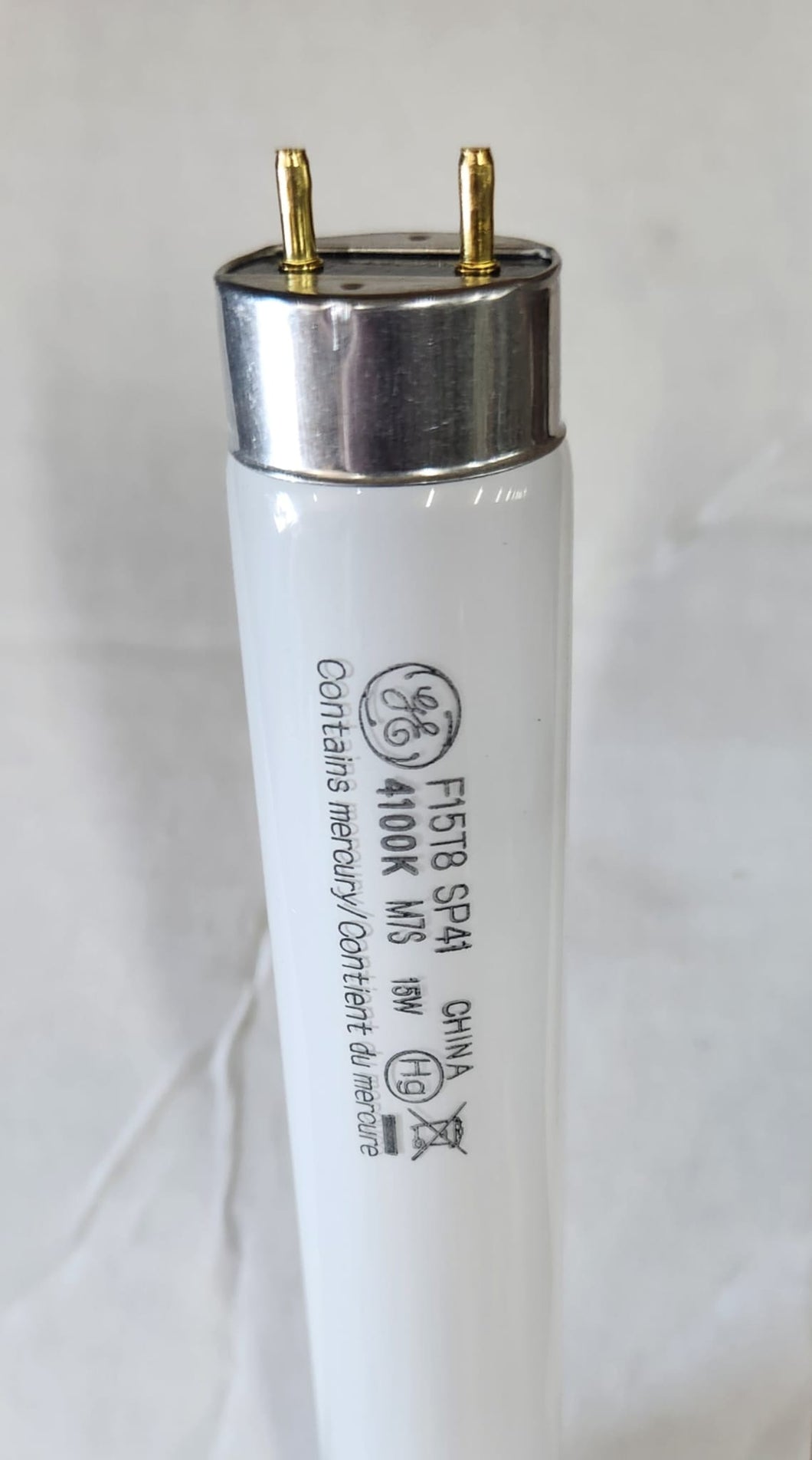 GE #28711 Fluorescent Light Tube - F18T8/SP41, 15W ( 25 pack)