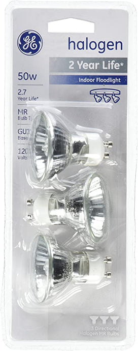 GE Lighting 81662 0 GE3PK50W QTZ Halo Light, 3 Count (Pack of 1)