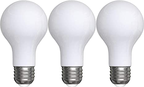 GE LED Light Bulbs, 75 Watt Eqv, Soft White, A21 Standard Bulbs (3 Pack)