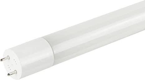 Sunlite T8/LED/4'/15W/DLC/50K LED 4' Fluorescent 32W Equivalent T8 Bypass Light Bulb with 5000K Medium Bi-Pin (G13) Base, Super White