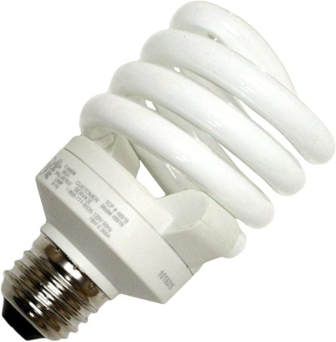 TCP 48918 18-watt 2700-Kelvin Full Springlamp CFL Light Bulb (12-Pack)