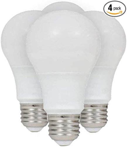 Maxlite 9 Watts LED Daylight light A Line Pear 5000K A19 E26 Medium Base Dimmable Bulbs