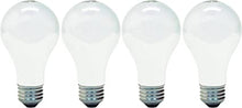 Load image into Gallery viewer, GE Lighting A19 Light Bulb, 72-Watts, Soft White, 4-Packs (case of 48 Bulbs)