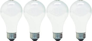 GE Lighting A19 Light Bulb, 72-Watts, Soft White, 4-Packs (case of 48 Bulbs)
