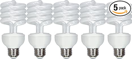 GE Lighting 97250 Energy Smart Spiral CFL 23-Watt (100-watt replacement) ( 5 pack)