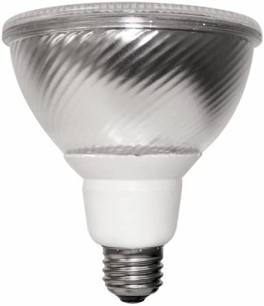 TCP PF382330K 23W 120V 3000K 1000 Lumens Non-Dimmable Indoor/Outdoor CFL PAR38 (Pack of 12)