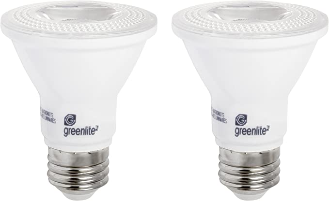 LED PAR20 Dimmable Flood Light Bulb, 7W (50W Equivalent) ( 2 pack)