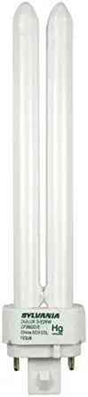 Sylvania 20669 26-Watt Double Tube Compact Fluorescent Light Bulb, ( 4 pack)