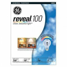 Load image into Gallery viewer, GE 100 Watt Reveal Soft White A19 (Case of 48 Bulbs)